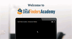 Desktop Screenshot of dealfindersacademy.com